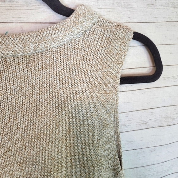 SHEIKE SLEEVELESS SWEATER TOP, SZ MEDIUM - Picture 8 of 9